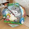 1pz Totoro, Ombrello di Alta Qualità a Tema Foresta, Ombrello ad Apertura e Chiusura Automatica, Ombrello Multifunzionale G0811097