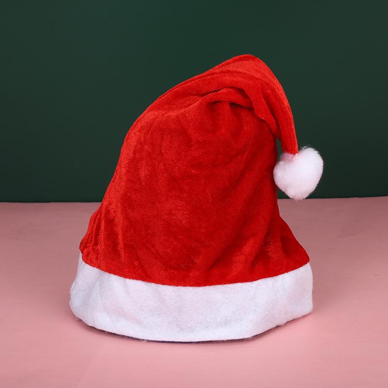 Plus Size Santa Claus Christmas Hat & Chair Cover for Adults and Kids