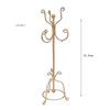 1/12 Dollhouse Simulation Mini Coat Rack Model Doll Home Bedroom Coat Hanger Furniture Decor Toy Doll Living Scene Ornaments Toy