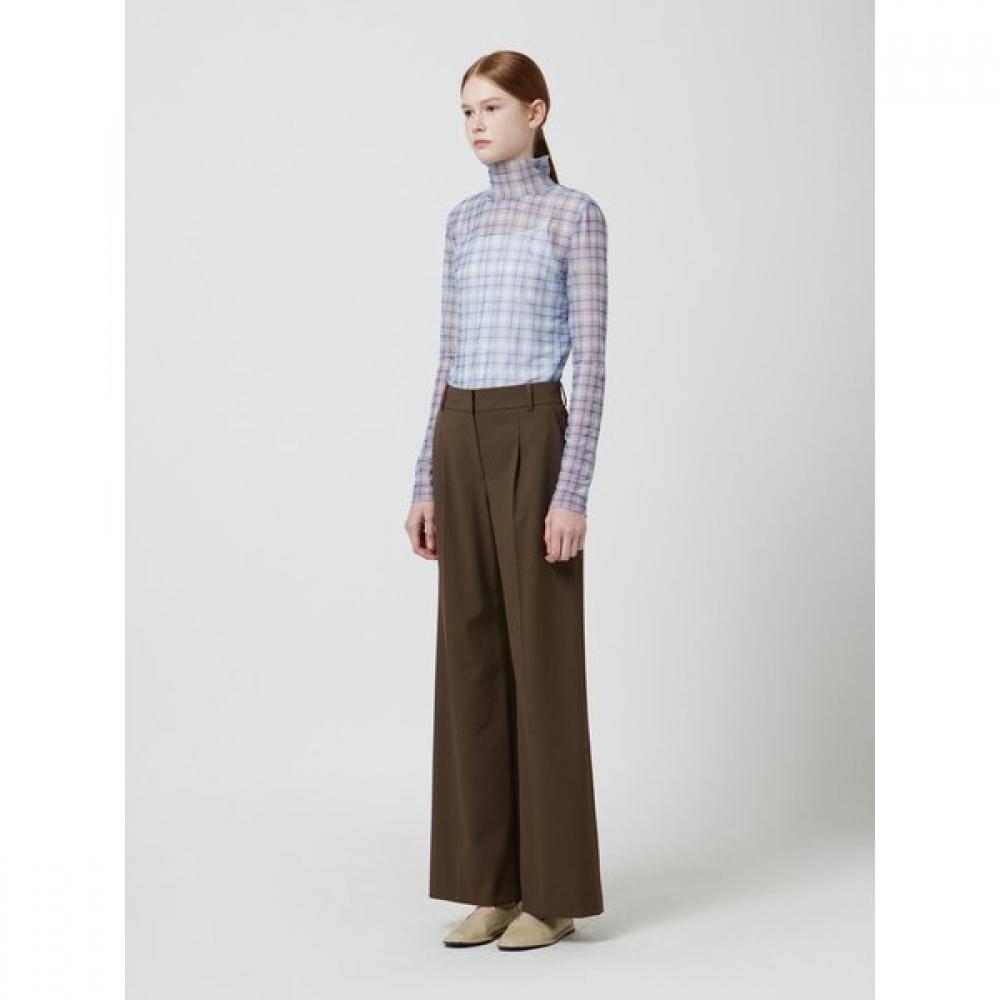 Cc Collect Wool Blend Wide Pants One Tuck  C253msa001c 