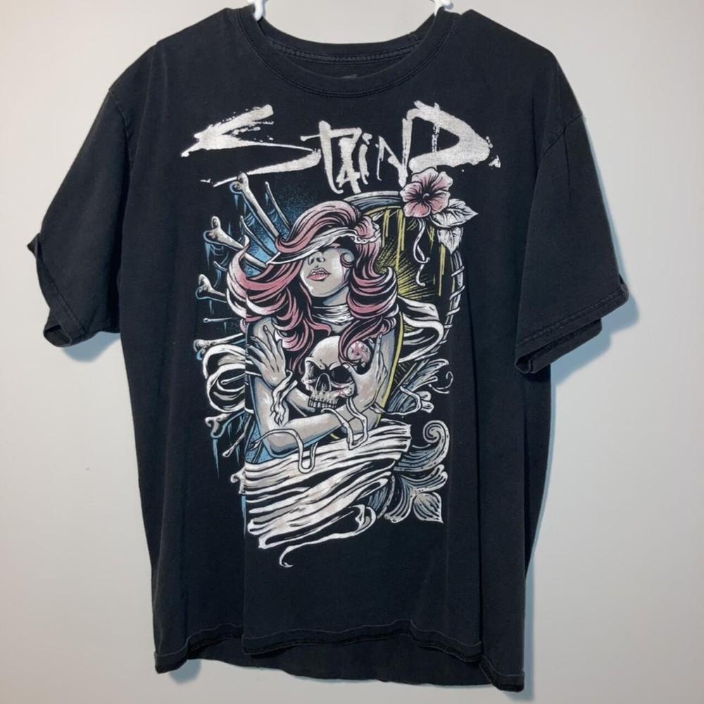 1996 The Singles Staind Band Shirt Classic Black Unisex S-5XL UU249 Unisex T-Shirt XXL