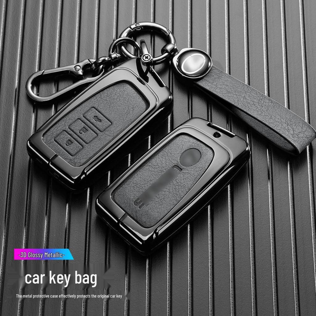 Metal Car Key Case for Toyota ES200, LX570, IS, ES, GX, RX, NX2000 (13th Gen)