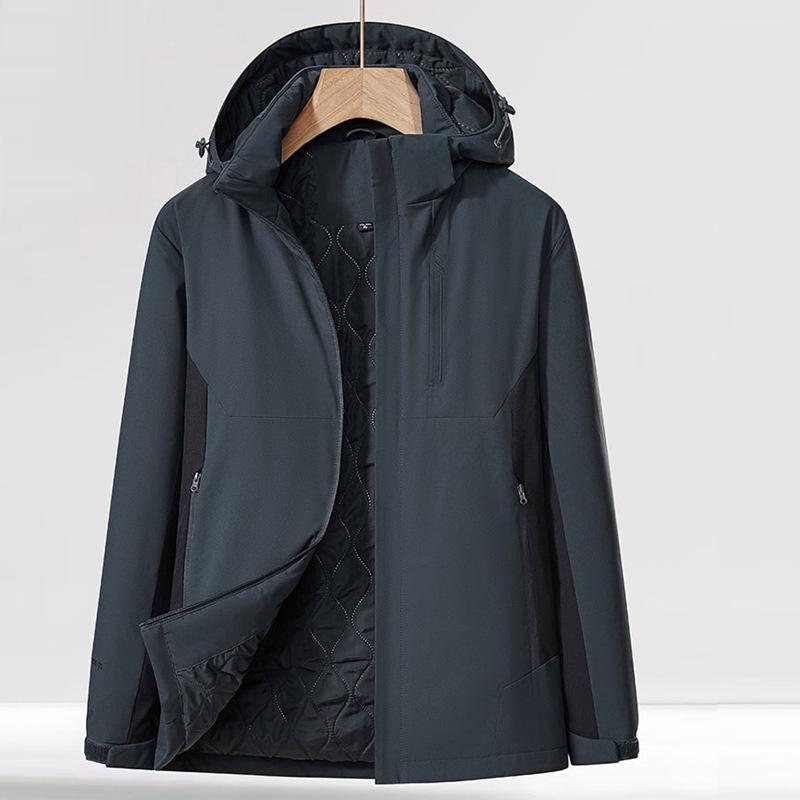 Unisex 2026 Winter Ski Jacket: Thick, Warm, Hooded Coat for Mountaineering