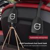 Car Seat Back Hooks PU Leather Interior Accessories For Volvo XC90 V90 V60 XC60 V40 S80 S60 S90 C40 XC40 V70 XC70 C30 C70 EX90