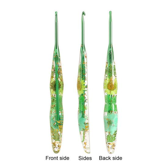 Resin Crochet Hook for Beginners Crocheting Lovers 2 0mm-8 0mm Ergonomic Crochet