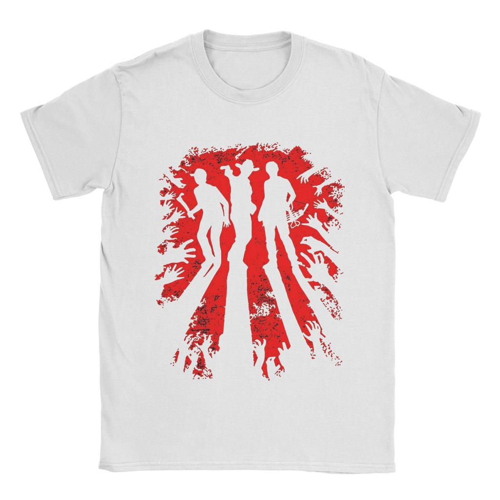 Amazing Walking Deads T-Shirt Men Round Collar Pure Cotton T Shirt  Short Sleeve Tees Summer Clothing
