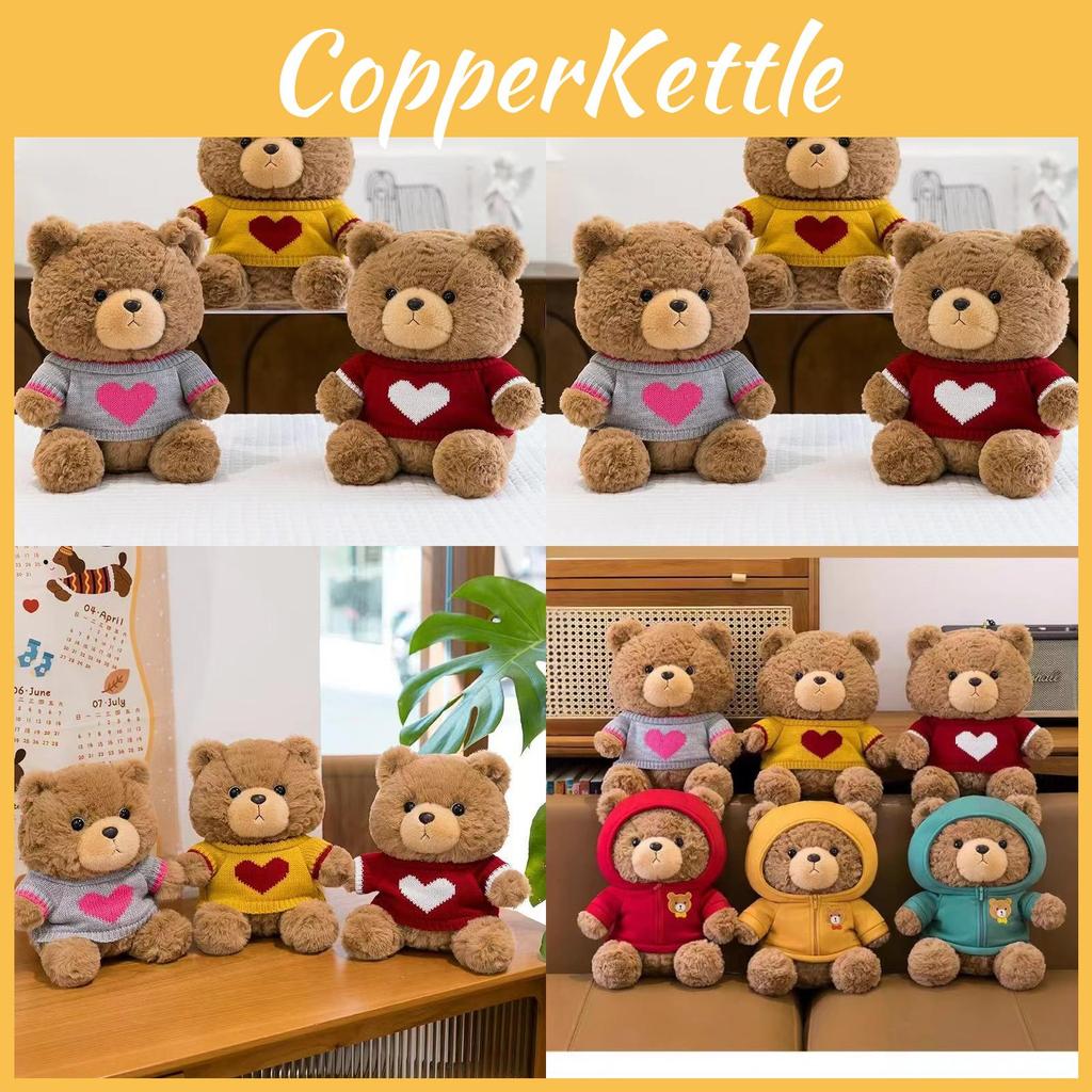 Teddy Plush Bear Toy Cartoon Soft Fill Doll Child Room Decoration Gift Holiday