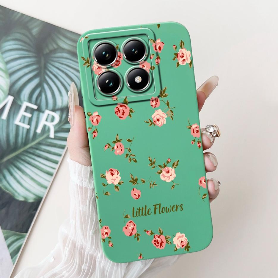 Für Xiaomi Mi 14T Pro Hülle Einzigartige Bonbon-Lackierte Abdeckung Stoßfeste Handyhülle Für Xiaomi 14T Pro Mi14T 5G Weiche Hüllen Hülle Stoßfänger