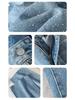 Full Sky Diamond Rhinestone Wide Leg Sparkle High Waist Slimming Jeans