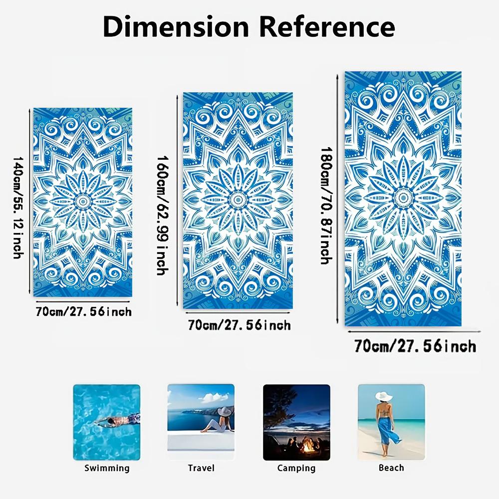 Beach Time In Style: Navy And White Striped Beach Towel! Suitable For Towels, Bath Towels, Beach Towels