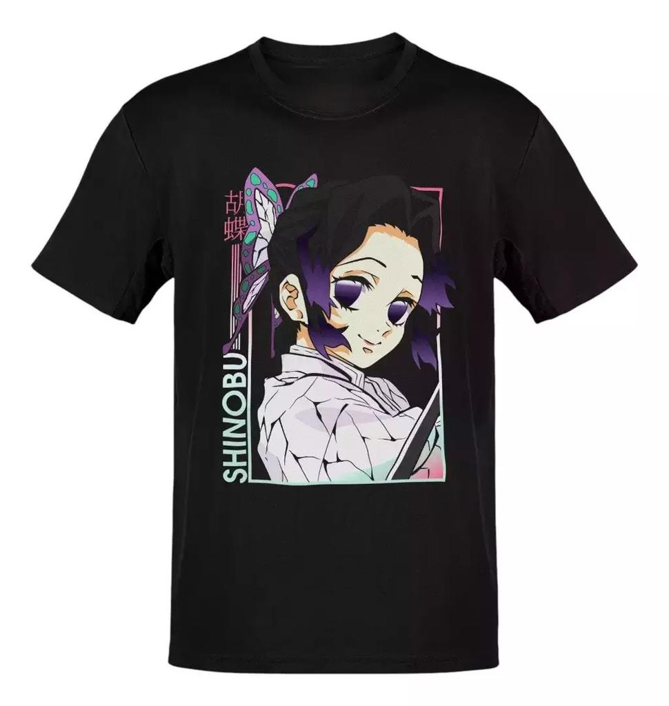 Anime Demon Slayer Shinobu Kocho Square T Shirt Size S - 5Xl Gift For Friends