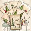 20 Christmas Cards With Envelopes For a Comfortable Winter Scene Suitable For Festive Christmas Gifts For Family And Friends