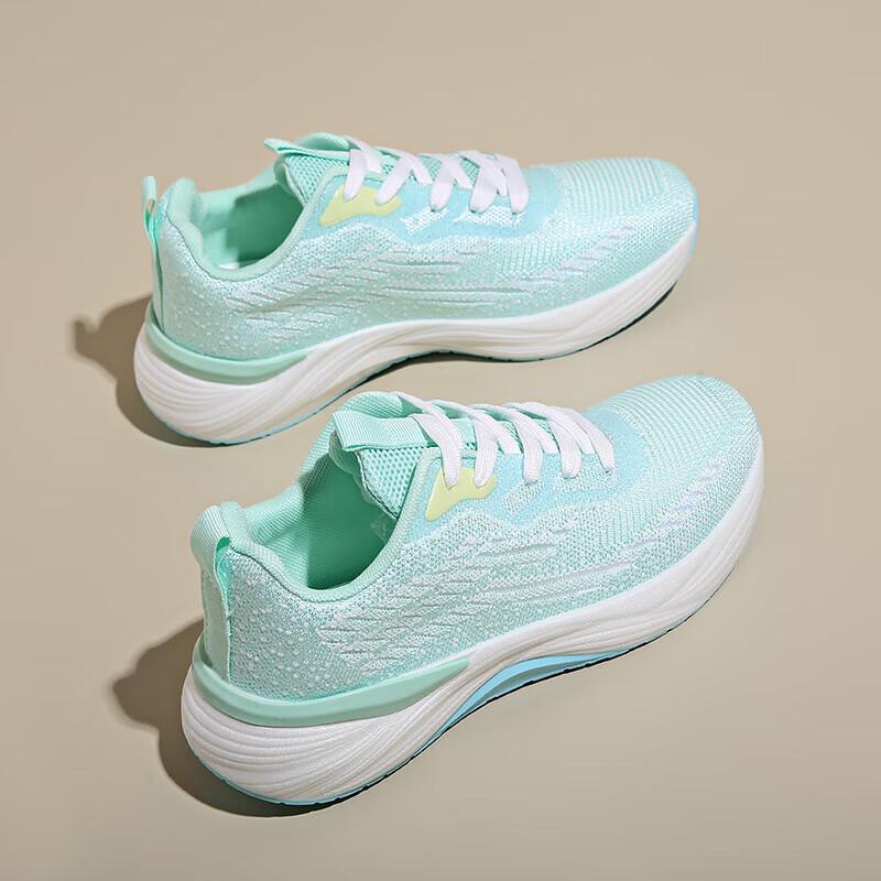 Summer brand women's shoes 2025 new mesh breathable sports shoes women's soft-soled casual running shoes lightweight mesh shoes tide