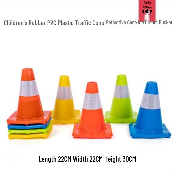 Kids’ Outdoor Sports Traffic Signs & Signals Toy Set