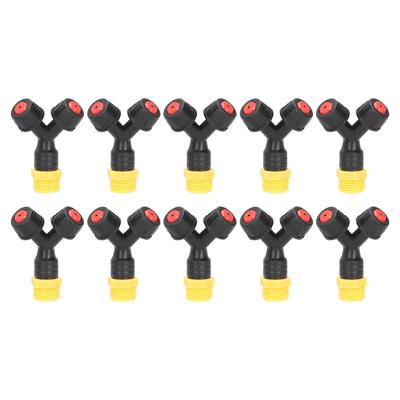 10Pcs Misting Nozzle G1/2 Male Thread Agriculture Garden Irrigation Sprayer Nozzles