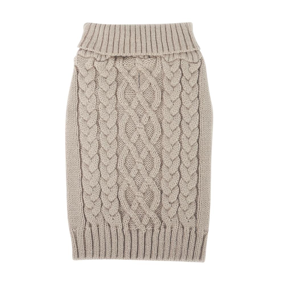 Pet Cats And Dogs Autumn And Winter Simple Elastic Three-Dimensional Cable Sweater