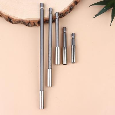 Quick Change Hex Shank Adapter Magnetic Bit Holder Extension 60-200mm Power Drill Impact Driver Cordless Tool Accessories