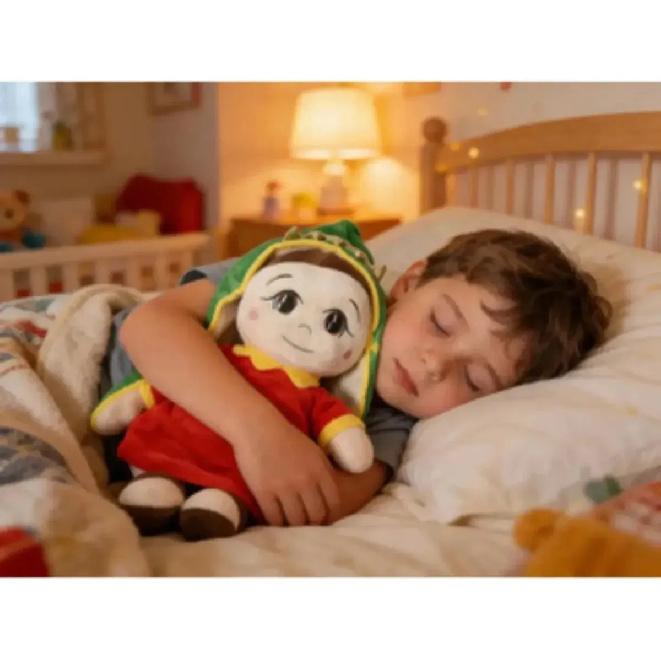 New Virgin Plush Toy New Design Maria That Breathe Lights And