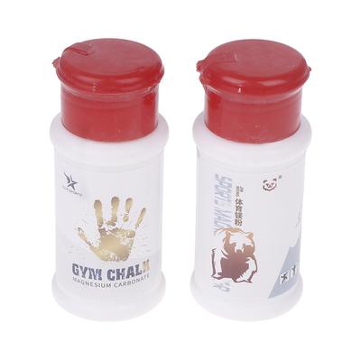 60ml Magnezja Treningowa do Rąk Pochłaniająca Pot Antypoślizgowy Chwyt Sportowa Proszek Magnezjowy Przenośne Akcesoria Fitness do Podnoszenia Ciężarów Wspinaczki