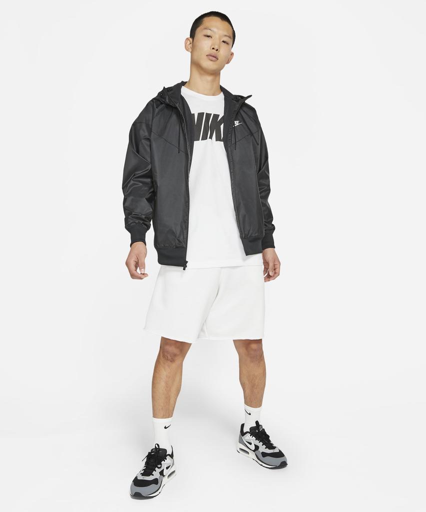 Nike Sportswear Windrunner Hooded Jacket M - Black:White / Da0002-010