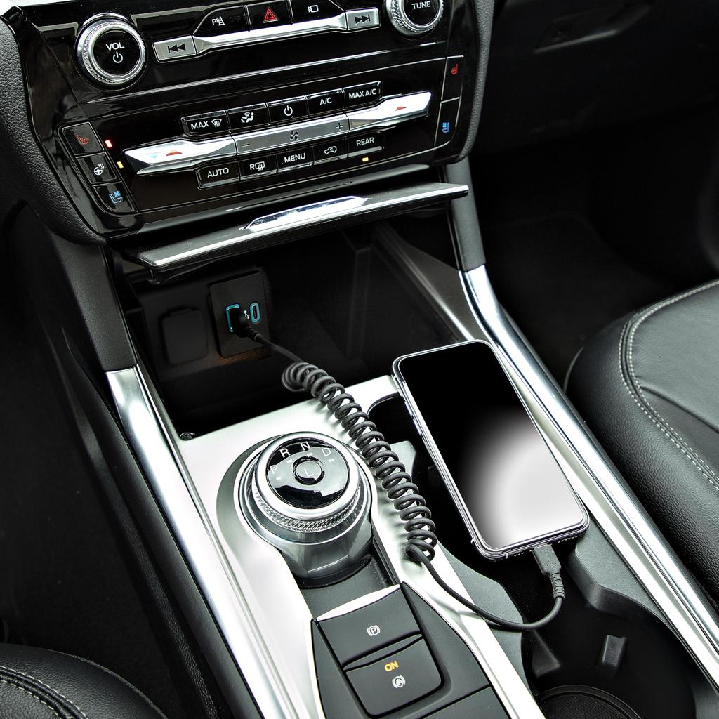 STARTECH la 50cm Cablu Aramidic Spiralat Male la USB A la USB Type C Spiralat Negru pentru Sarcină Grea USB-A USB-C, (Extensibil), Ranforsat, Masculin, Cablu 2.0,