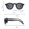 Vintage Small Frame Round Sunglasses Women For Men Male Luxury Brand Designer Popular Steampunk Shades Hip Hop Sun Glasses Uv400