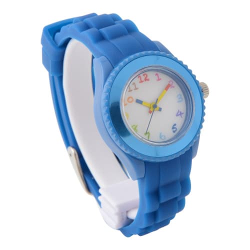 Crayon Pattern Clock" NCT-01-BL Size S