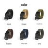 Men's Nylon Belt with Automatic Buckle - Tactical, Outdoor, and Military Training Use