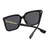 Burberry Logo Lettering Square Sunglasses Unisex Couple Black