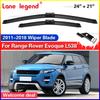 Front Wiper Blades For Range Rover Evoque L538 2011-2018 Front Windshield Clean Window Windscreen Auto Parts Car Rain Brushes