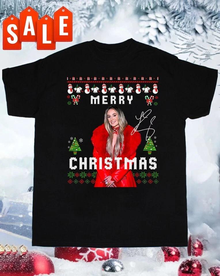 

Lainey Wilson Ugly Merry Christmas Unisex Xmas Gift T-shirt UU656 M