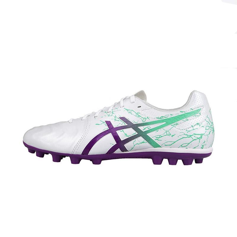 Asics Ds Light Series Low Top Lace Up Ag Soccer Shoes Unisex Soccer Shoes White Purple 1103A032-108