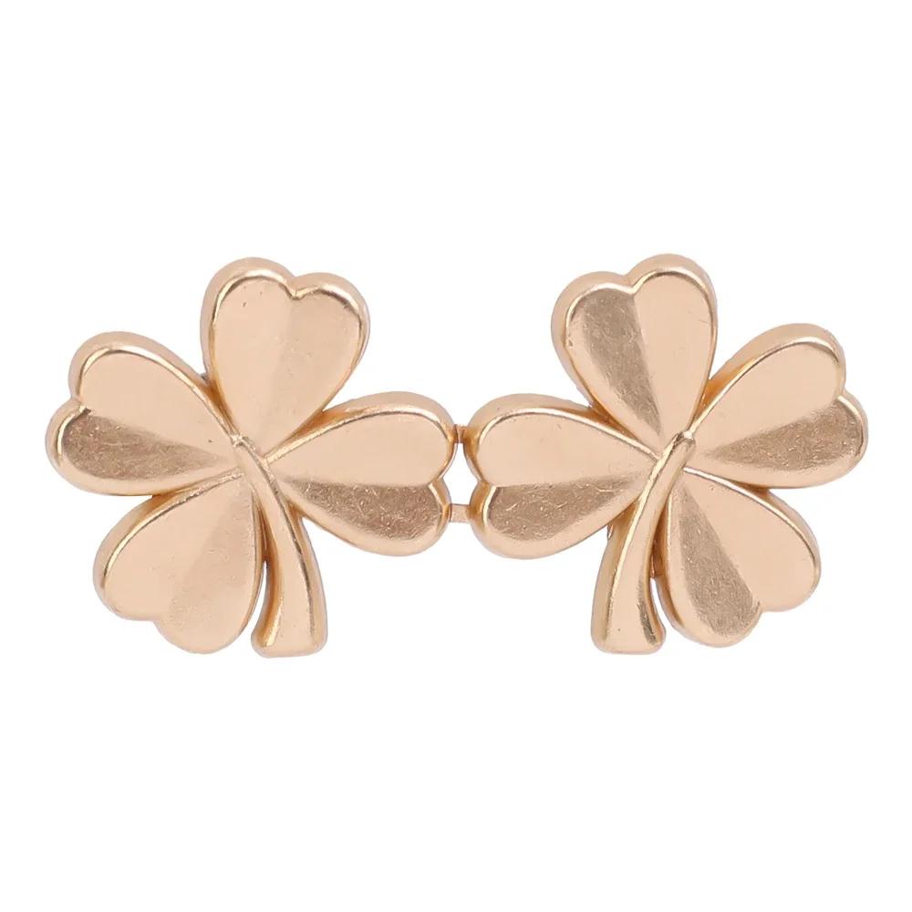1/4Set Tighten Waist Buckle Alloy Brooches Pins Clip Adjustable Snap Button Jeans Buttons Detachable Clothing Accessories Diy