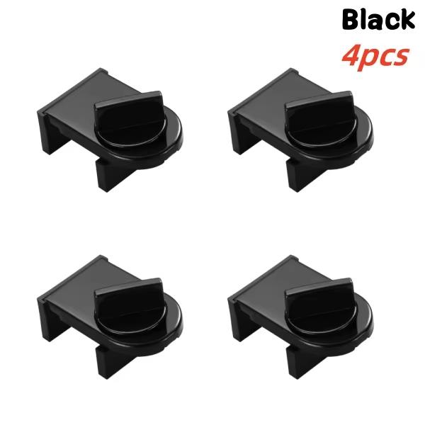 Aluminum Alloy Sliding Window Safety Lock Adjustable Anti-Theft Lock Door Stopper Child Security Lock for Home and Office