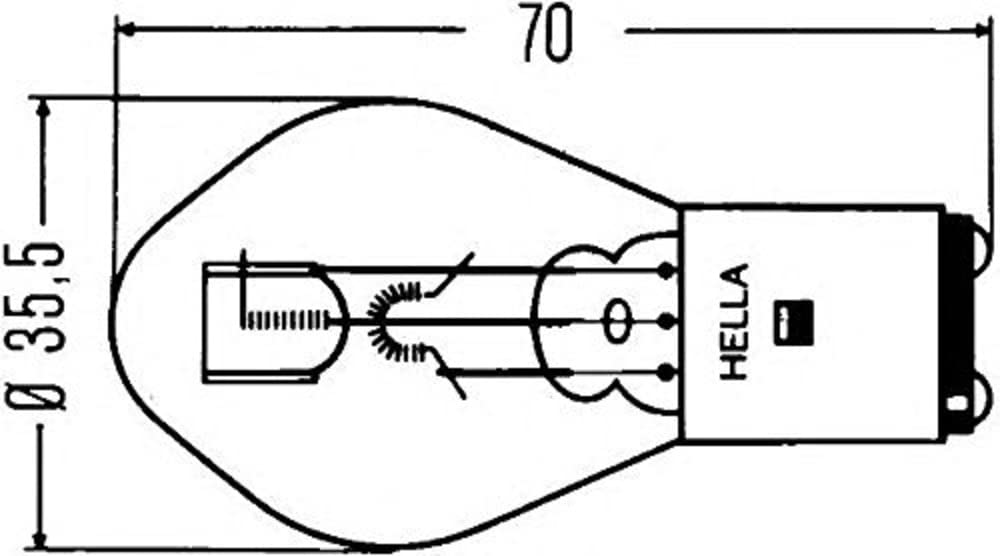 

Hella 8GD 002 084-251 Лампочка, фара