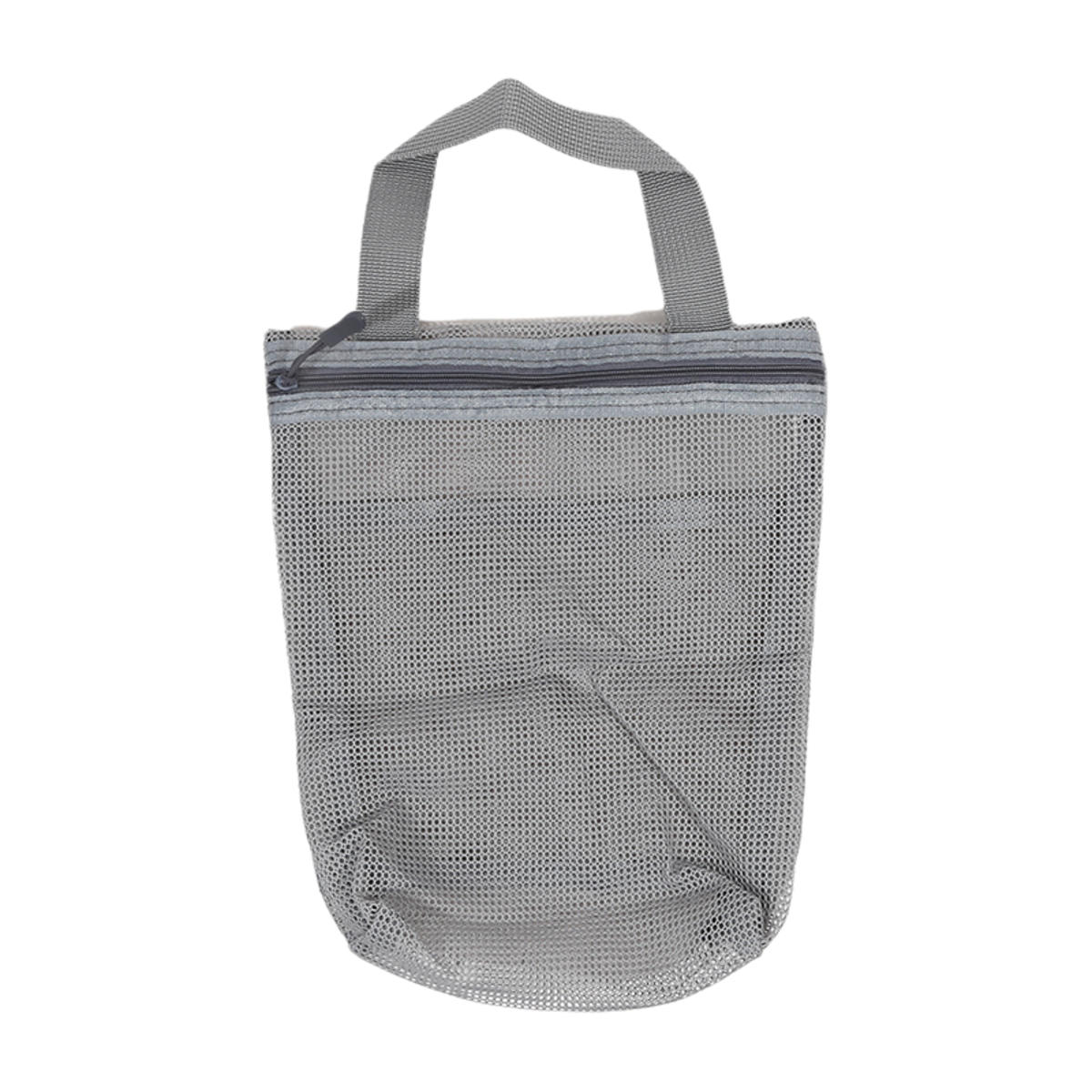 

Portable Travel Handbags Mesh Makeup Toiletry Storage Bags Hanging Cosmetic Organizer Pouch Washing Body Shower Tools Organizer one size серый