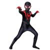 Superhelt Spiderman Kostyme Barn Spandex Jumpsuit Halloween Cosplay Kostymer Bodysuit Barn Hodedeksel Separasjon Festsett