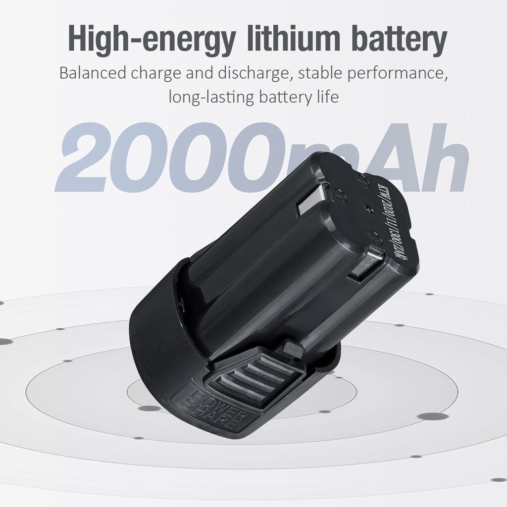 Cordless Pruner Electric Pruning Shear Trimmer Cutter Efficient Fruit Tree Bonsai Garden Scissors with Lithium-ion 10x4x27.5cm