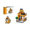 Children's Small  Street View Building , City Building Models Compatible With Puzzle Assembly, Boys' And Girls' Toys