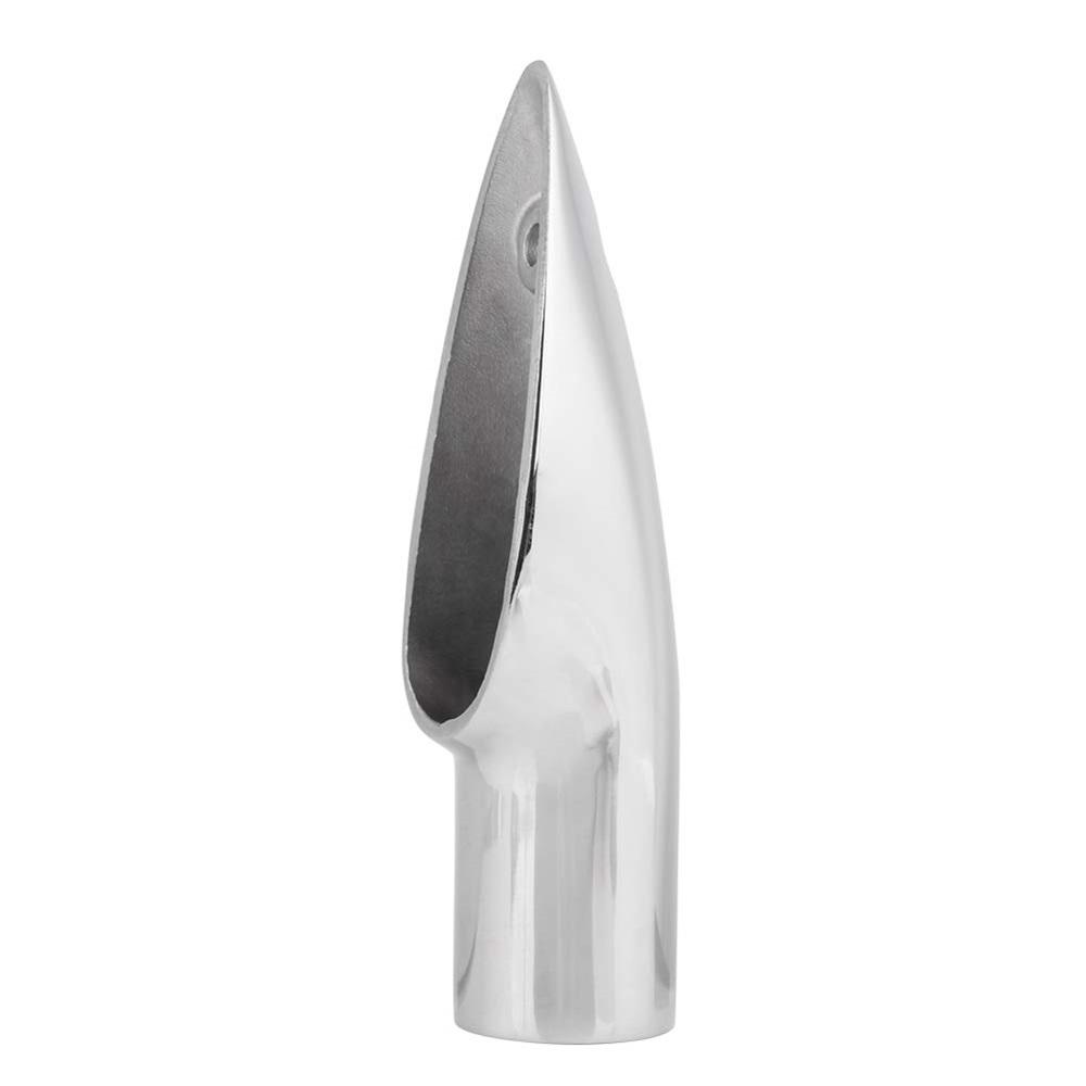 Boat Hand Rail End  316 Stainless Steel Marine Boat Hand Rail End Top Mount Hardware Fitting For 22mm Outside Diameter Tubing Or Pipe