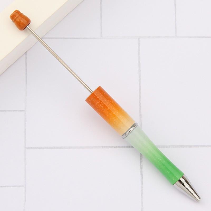 Creative UV Multi-Color Gradient Plastic Bead Pen - 130 Colors Available
