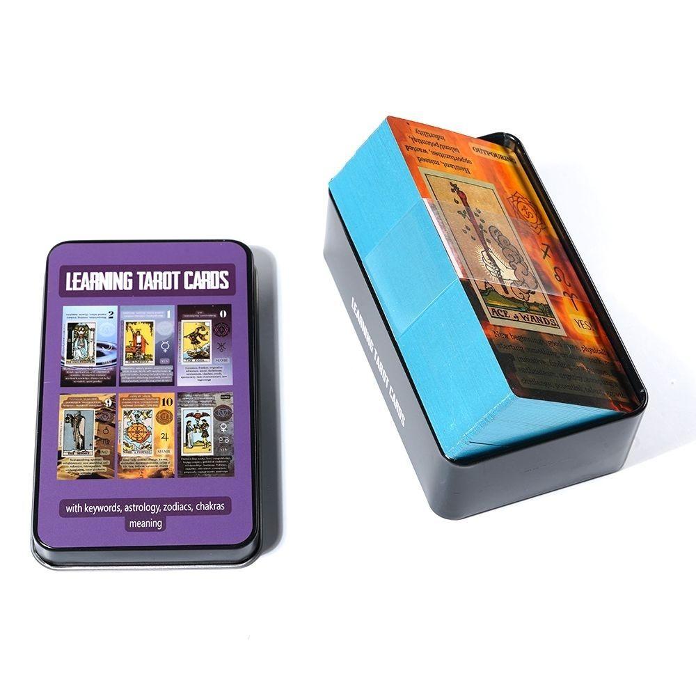 10,3*6 cm Învățare Tarot într-o cutie