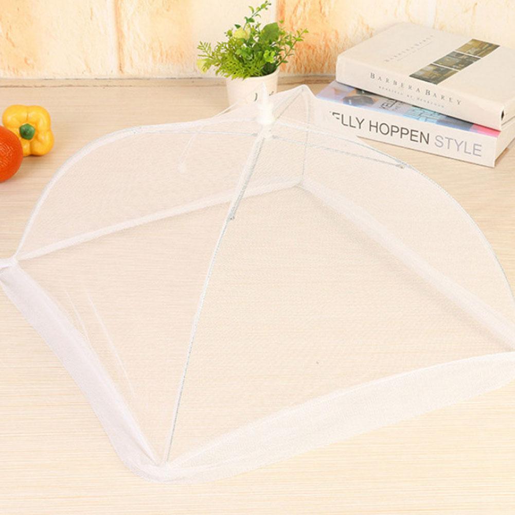 2pcs Foldable Table Food Cover Umbrella Anti Fly Mosquito for Picnics Grill Party