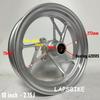 10*2.15-inch CNC Single Disc Brake Aluminum Wheel Motorcycle Front Rim For RSZ CUXi Niu Ninebot Universal Front Wheel Modified