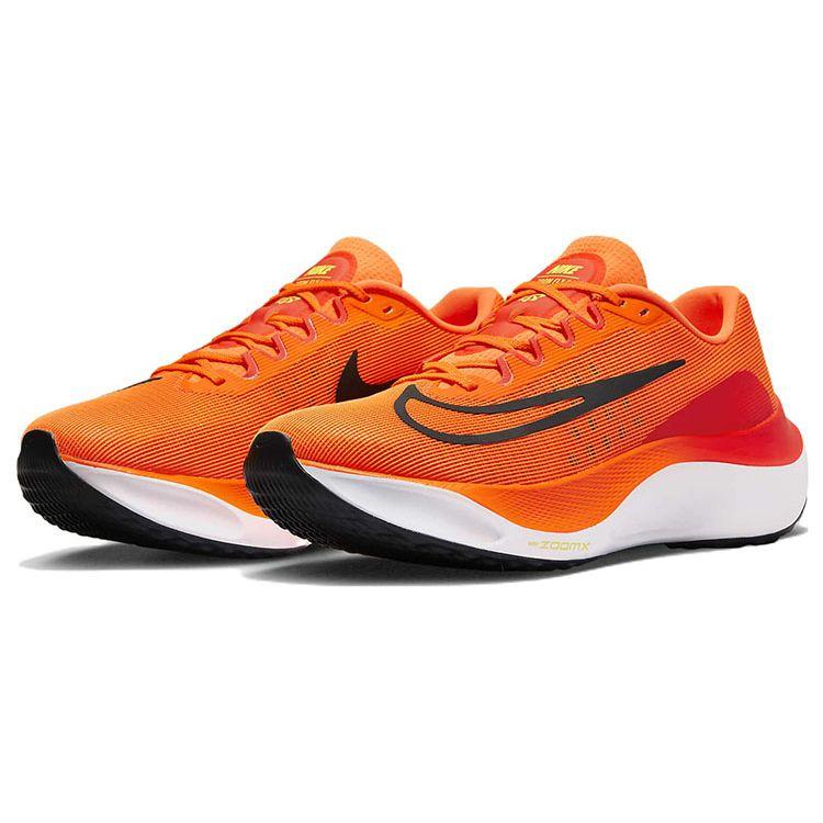 Nike Zoom Fly 5 Total Orange Black Men Sneakers Bright-Crimson White DM8968-800