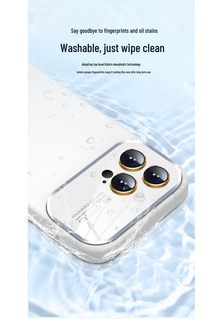 iPhone 17 Liquid Silicone Drop-proof Case for Apple 16 Pro Max, Full Coverage Protective Case with Large Window