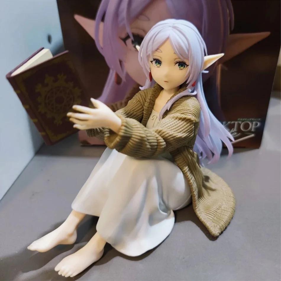 Frieren Beyond Journey's End Frieren Anime Figure Desktop Cute  no night-suit Frieren Action Figure  Figurine Model Doll Toy