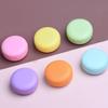 5 Stück 10g Macaron-Creme-Dose, PP-Kunststoff-Lotion-Creme-Box-Flasche, Kosmetik-Foundation-Creme-Pillen-Aufbewahrungsbox, Reise-Tragbares Make-up
