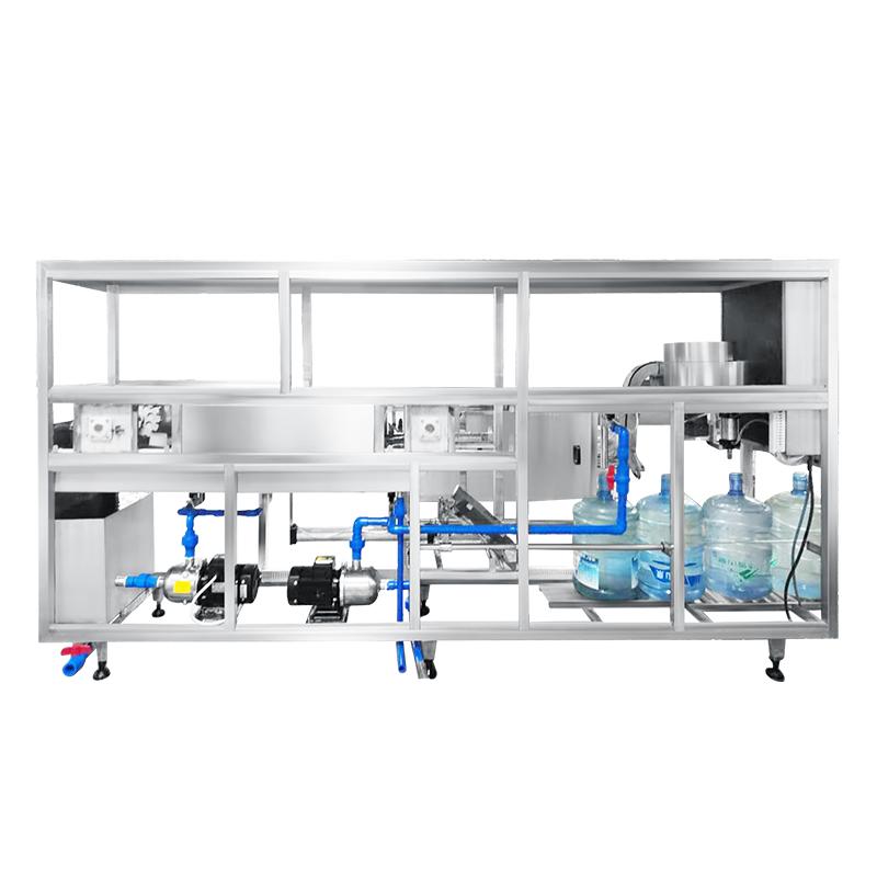 ZONESUN 5 Gallon Drinking Water Liquid Barreled Water Filling Machine Bottle Rinsing Packaging Capping Sealing ZS-XG100J