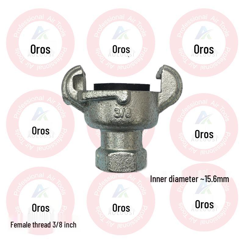 

IMPA351021 Marine Claw Quick Coupler Chicago Ram s Horn Air Hose Universal Male Thread Seal